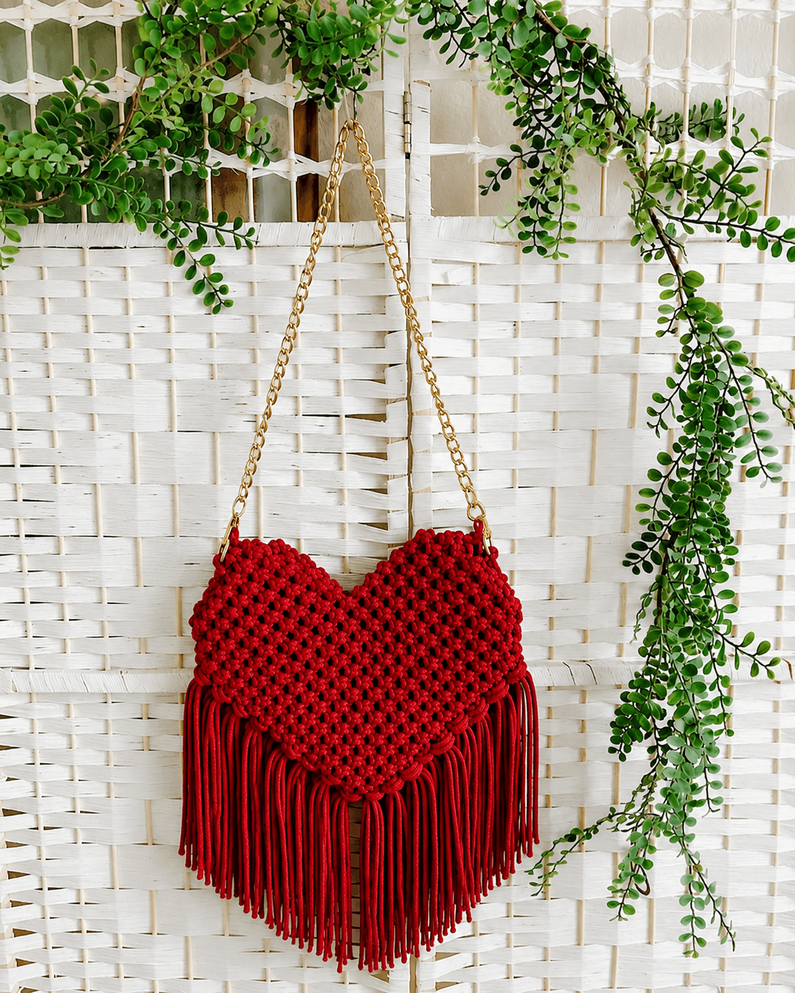 ChatGPT Image Jun 23, 2026, 08_37_03 PM Heart Shaped Macrame Chain Sling Bag - Image 1