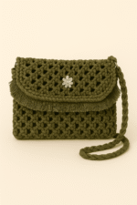 Fringe Flap Macrame Sling