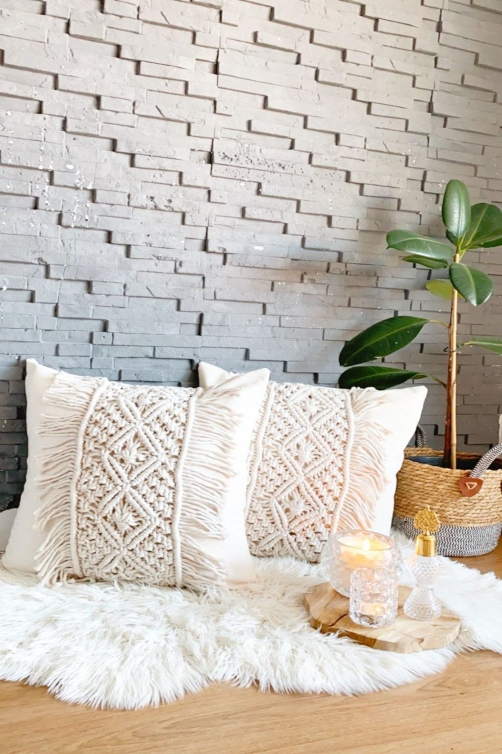 macrame_pillow_cover_1024x1536_optimized Boho Cushion Cover Set - Image 1